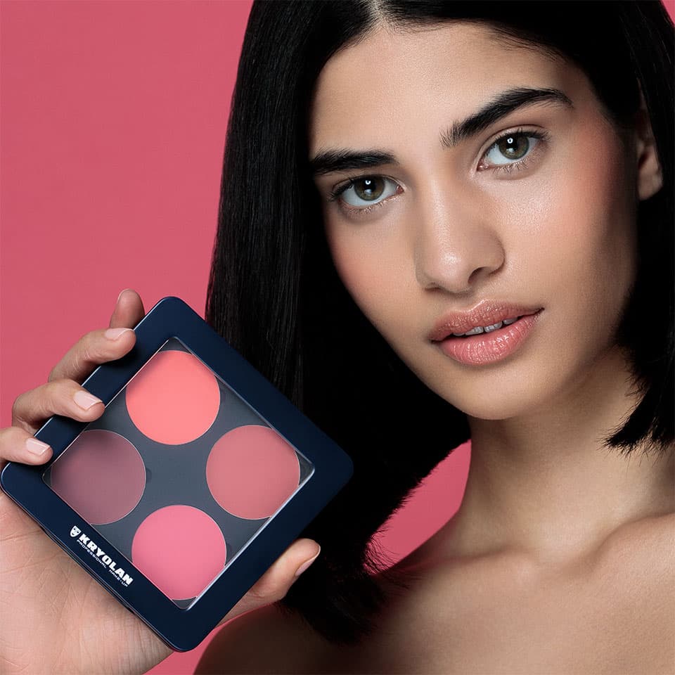 Cream Blush Palette 4 Colors - Blush 1 - Image 3