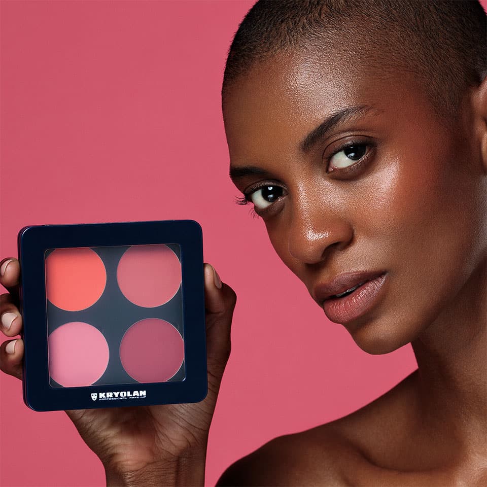 Cream Blush Palette 4 Colors - Blush 1 - Image 4