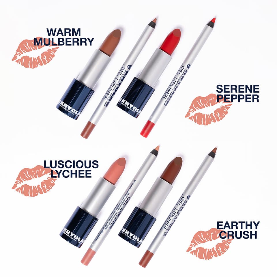 KRYOLAN Lipstick Velvet Kiss - blush rose - Image 10