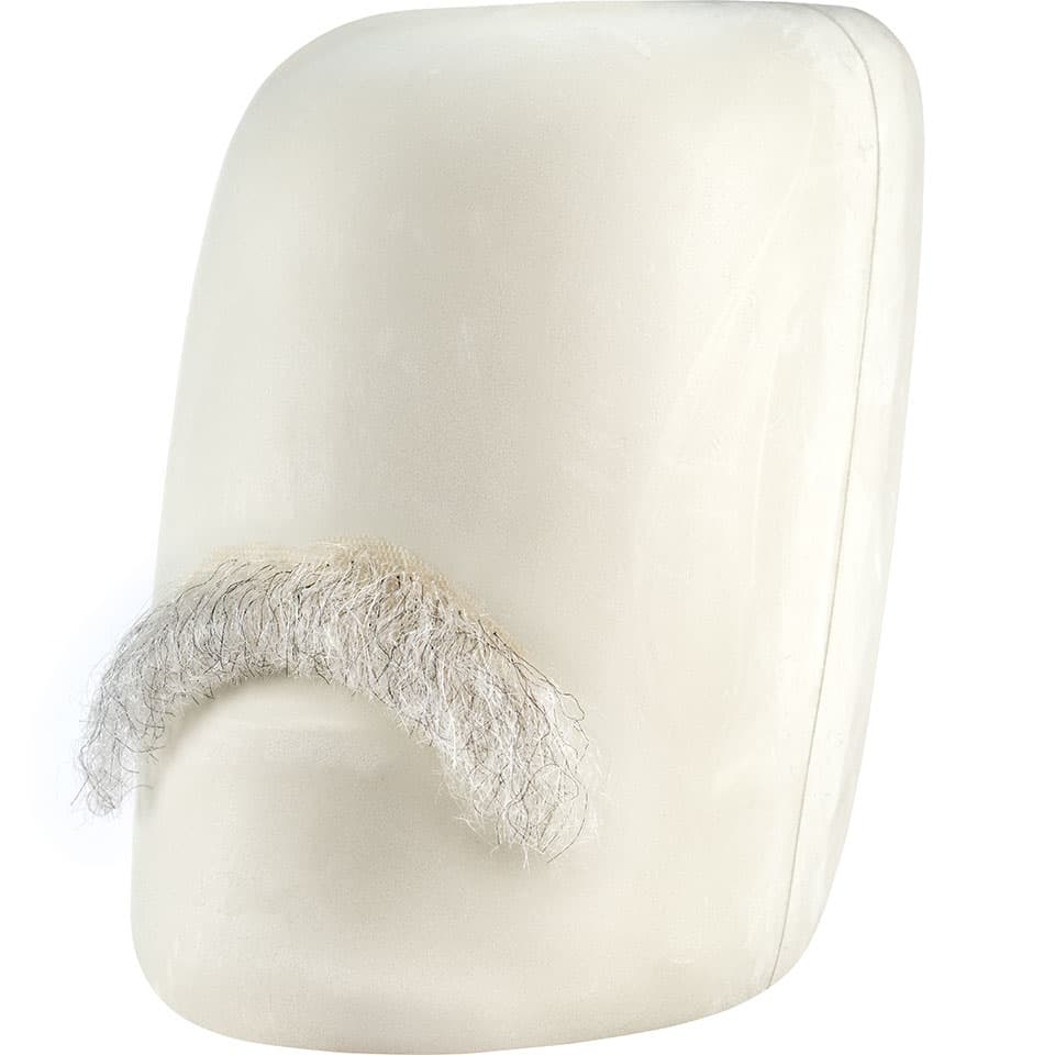 KRYOLAN Mustache # 4 - salt-n-pepper - Image 2