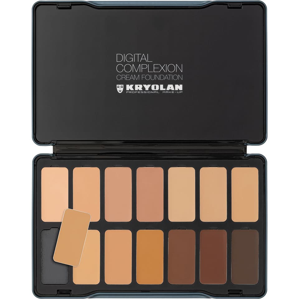 Digital Complexion Cream Foundation Palette 14 Colors - Image 3